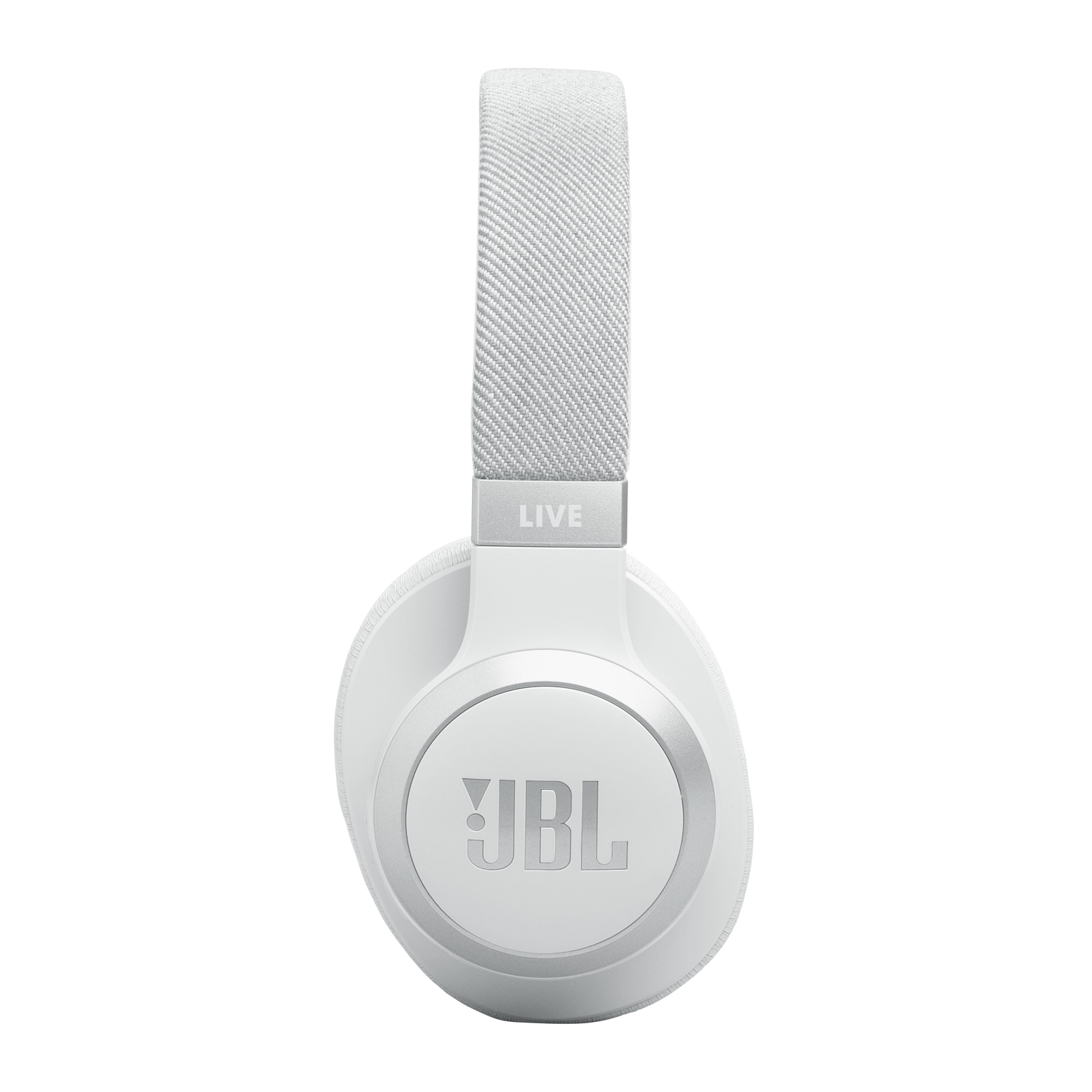 JBL Live 770NC - White - Wireless Over-Ear Headphones with True Adaptive Noise Cancelling - Right